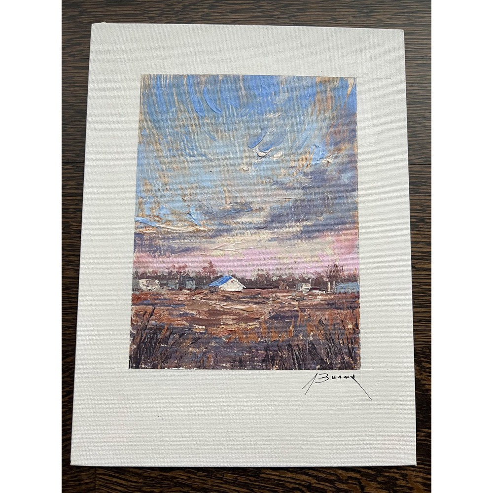 Original painting -‎ petite landscape 9x12 - Picture 2 of 6